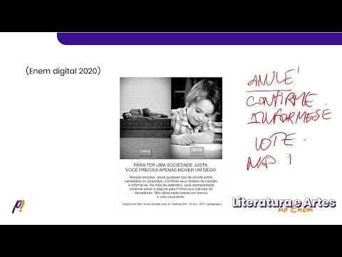Thumbnail da aula: ENEM DIGITAL 2020 - Teoria Literária |De acordo com as intenções comunicativas e os recursos...