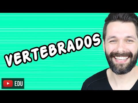 Thumbnail da aula: VERTEBRADOS - CARACTERÍSTICAS E GRUPOS - ZOOLOGIA | Biologia com Samuel Cunha