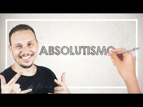 Thumbnail da aula: HISTÓRIA ILUSTRADA (ABSOLUTISMO).