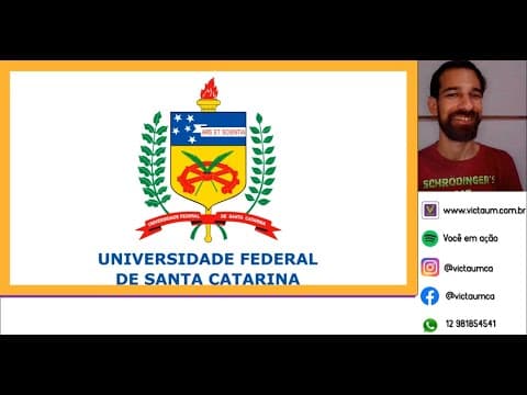 Thumbnail da aula: Resolução UFSC/2020 (Soluções)