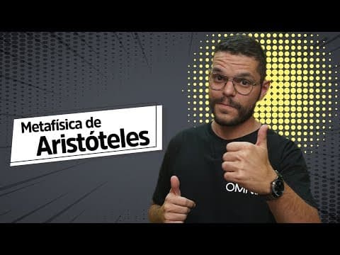 Thumbnail da aula: Metafísica de Aristóteles - Brasil Escola