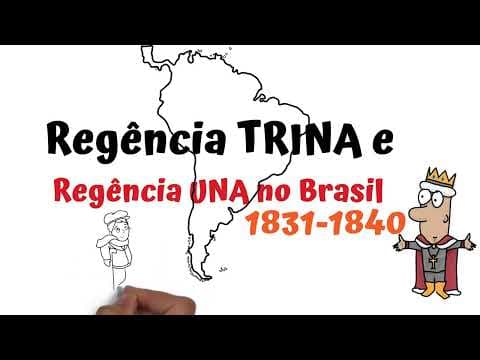 Thumbnail da aula: Regência Trina e Regência Una no Brasil (Período Regencial – 1831 a 1840)