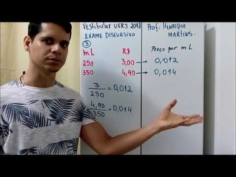 Thumbnail da aula: Questão 4 - Vestibular UERJ - 2018 - Exame Discursivo