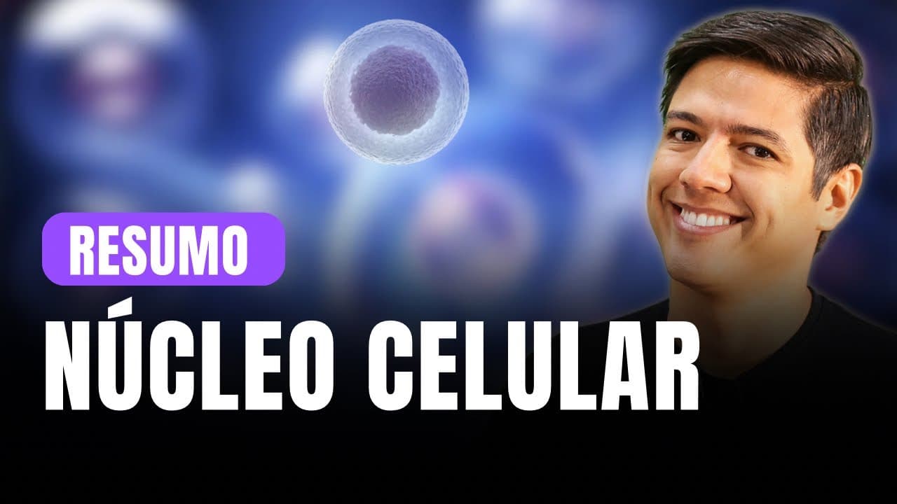 Thumbnail: NÚCLEO CELULAR - RESUMO PARA PROVA - Prof. Kennedy Ramos