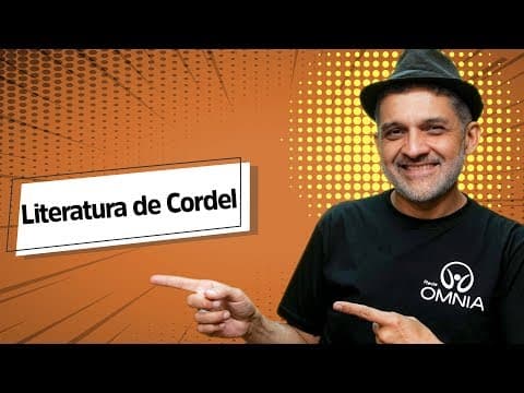 Thumbnail da aula: Literatura de Cordel - Brasil Escola