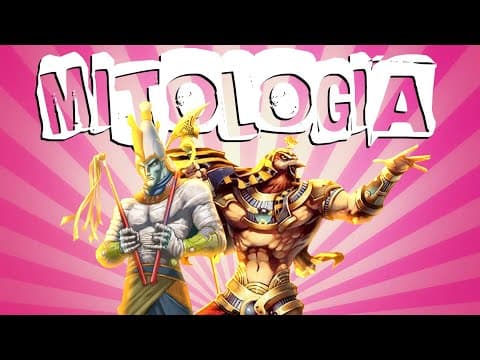 Thumbnail da aula: MITOLOGIA EGÍPCIA: DA CRIAÇÃO AO MITO DE OSÍRIS