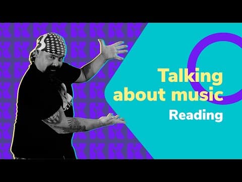Thumbnail da aula: Talking about music: Reading | Inglês 2.0 | Kultivi | Rui Ventura