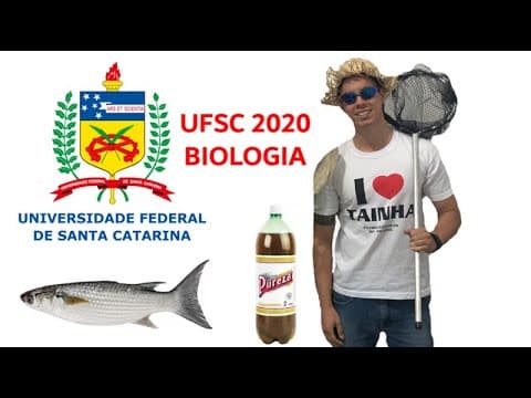 Thumbnail da aula: CORREÇÃO UFSC 2020 - PARTE I - PROFESSOR GUSTAVO SCHMIDT