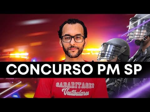 Thumbnail da aula: Concurso PM SP 2022 | GEOGRAFIA | |A NATUREZA BRASILEIRA|