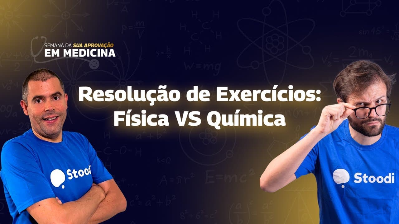 Thumbnail: QUÍMICA e FÍSICA para o #vestibular de #Medicina 🩺