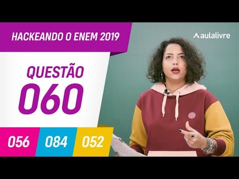 Thumbnail da aula: Enem 2019 | Sociologia: Direitos Humanos | Questão 60 (branco)