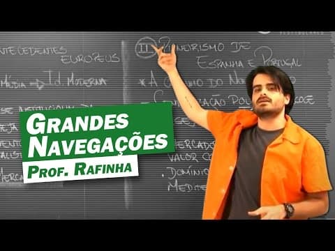 Thumbnail da aula: História - Grandes Navegações