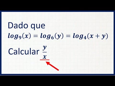 Thumbnail da aula: 💟 Logaritmos - A Matemática é LINDA! #8 💟