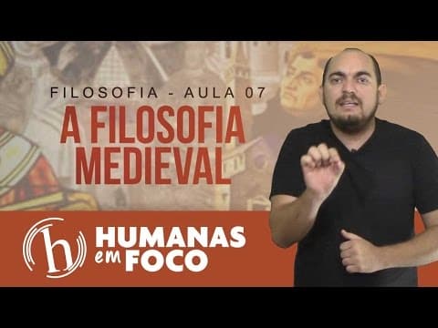 Thumbnail da aula: Filosofia - Aula 07 - A Filosofia medieval