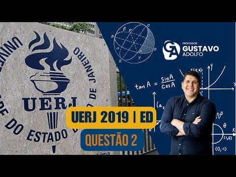 Thumbnail da aula: UERJ 2019 | ED | MAT | Questão 2 | A caixa d’água de uma residência continha, às 8 horas da manhã..