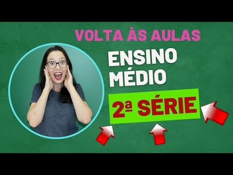 Thumbnail da aula: DICAS PARA O 2º ANO NO ENSINO MÉDIO (2ª SÉRIE DO EM) - VOLTAS ÀS AULAS @professoraangelamatematica