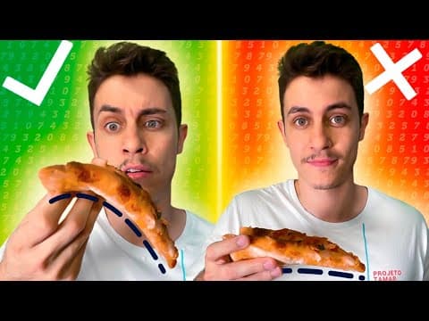 Thumbnail da aula: Como segurar uma PIZZA? | Curvatura de Gauss