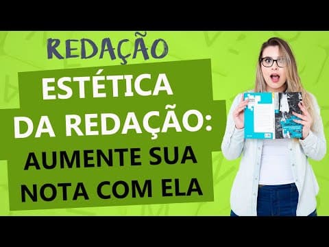 Thumbnail da aula: ESTÉTICA DA REDAÇÃO: TEXTO DISSERTATIVO - Aula 4 - Profa. Pamba