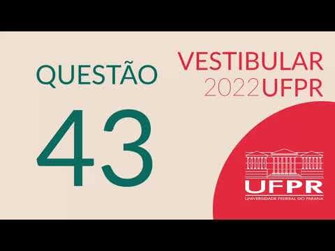 Thumbnail da aula: CORREÇÃO UFPR 2021/2021 | QUESTÃO 43 | QUÍMICA | O Prêmio Nobel de Química de 2021 foi concedido aos