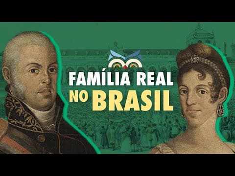 Thumbnail da aula: A Vinda da Família Real ao Brasil - Toda Matéria