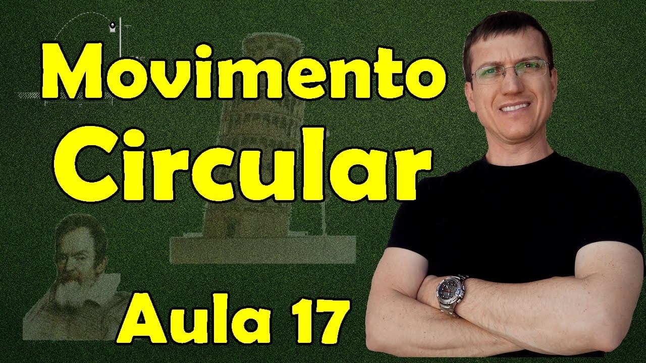 Thumbnail: Movimento Circular Uniformemente Variado (MCUV) - Cinemática - Aula 17 - Prof. Boaro