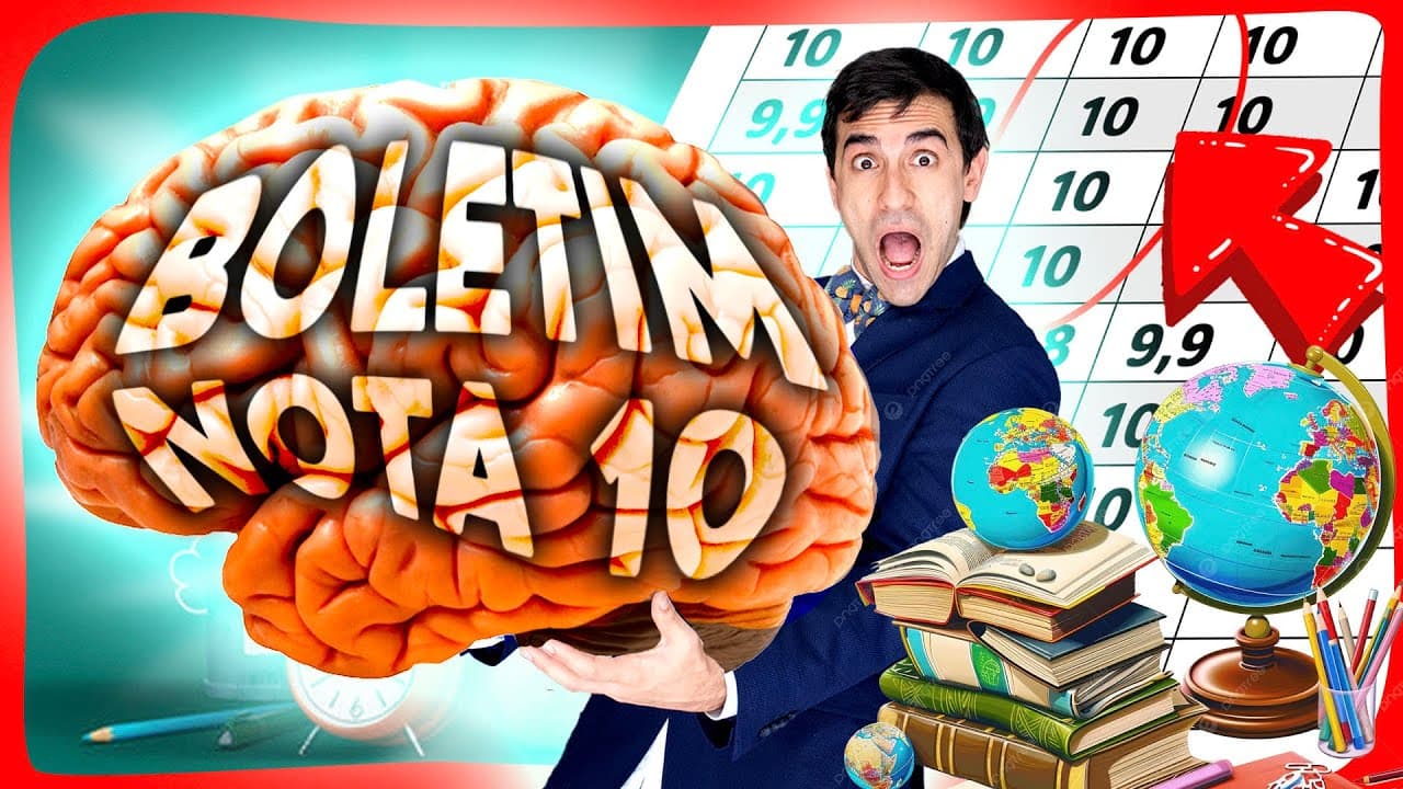 Thumbnail: 🧐 COMO TIRAR 10 NAS PROVAS: Minha história de nerd