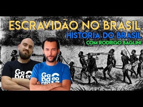Thumbnail da aula: Escravidão no Brasil| História do Brasil| Tráfico de Escravos |