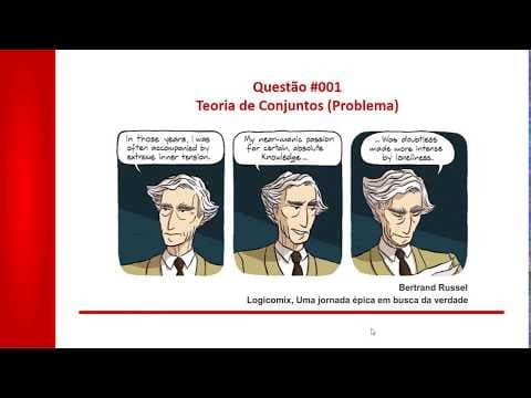 Thumbnail da aula: Q001 - Teoria de Conjuntos (problema envolvendo uso de diagrama)