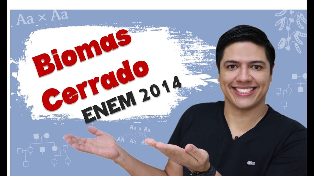 Thumbnail: ENEM 2014 Biologia - Biomas - Cerrado - Prof. Kennedy Ramos