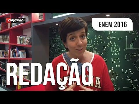 Thumbnail da aula: REDAÇÃO - Oficina do Estudante