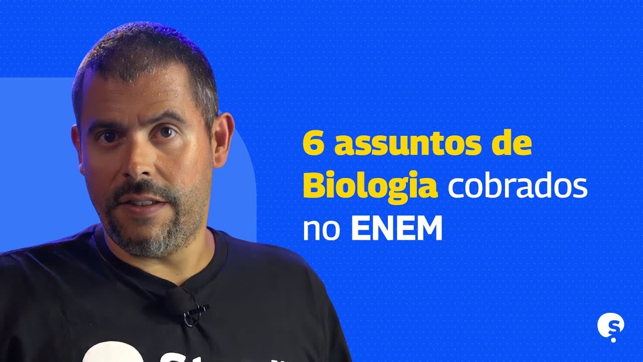 Thumbnail: 6 ASSUNTOS QUE MAIS CAEM NO ENEM 2022