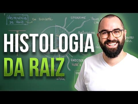 Thumbnail da aula: Histologia da Raiz - Aula 09 - Módulo 5: Botânica