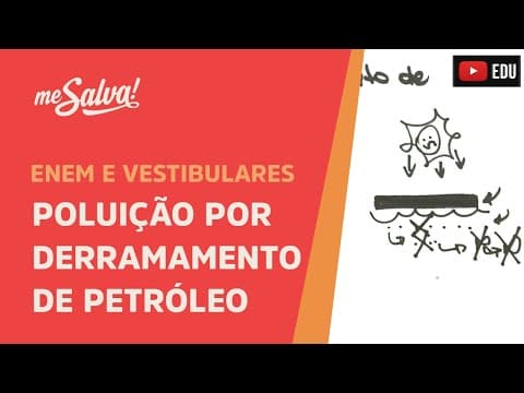 Thumbnail da aula: Me Salva! ECO07 - Ecologia - Poluição por derramamento de petróleo