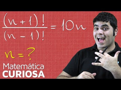 Thumbnail da aula: Você Consegue Resolver esse Desafio Envolvendo Fatorial de um Número? | Matemática Rio