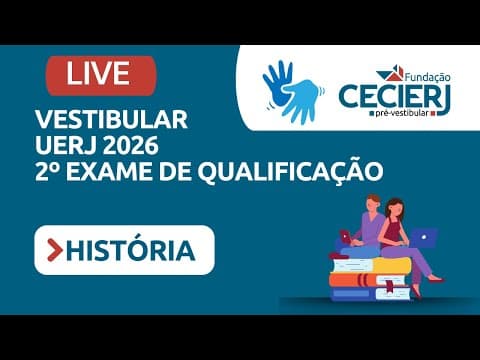Thumbnail da aula: 2º Exame de Qualificação - Vestibular UERJ 2026: História