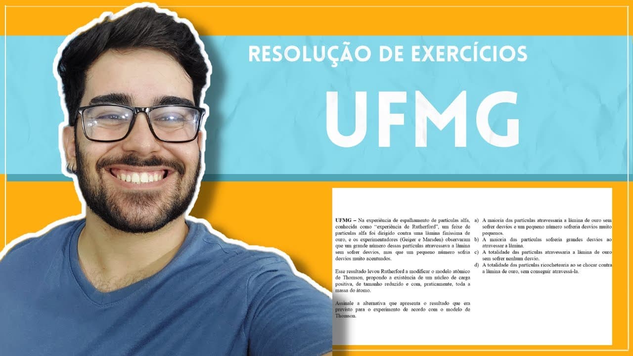 Thumbnail: EXERCÍCIO DE QUÍMICA DA UFMG: ESSE EXERCÍCIO É MUITO BOM