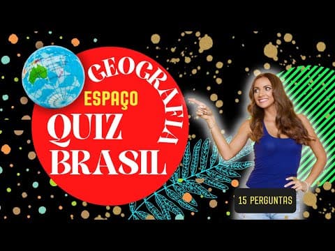 Thumbnail da aula: Geografia ENEM 2022 ❘ QUIZ de Geografia do BRASIL com Respostas ❘ Quiz Virtual #quiz 32