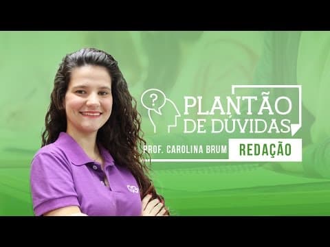 Thumbnail da aula: Redação: Monitoria para o ENEM 2016
