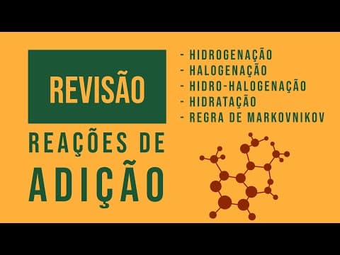 Thumbnail da aula: Reações de Adição | Revisão