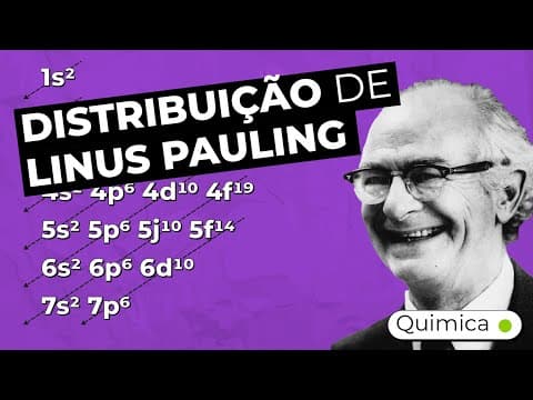 Thumbnail da aula: COMO ESTUDAR DISTRIBUIÇÃO DE LINUS PAULING | Química para o Enem e o Encceja | Larissa Campos