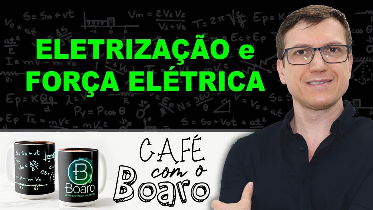 Thumbnail: ELETRIZAÇÃO e FORCA ELÉTRICA - ELETROSTÁTICA - EXERCÍCIOS para REVISÃO de FÍSICA – EXC111