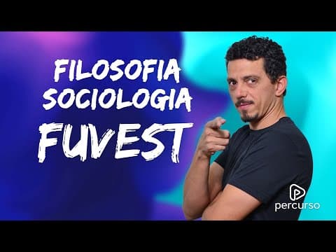 Thumbnail da aula: Revisão Fuvest - Filosofia e Sociologia - prof. Flávio