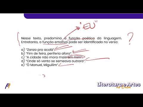 Thumbnail da aula: ENEM 2022 - Séculos XX e XXI | Assentamento Zanza daqui Zanza pra acolá Fim de feira, periferia...