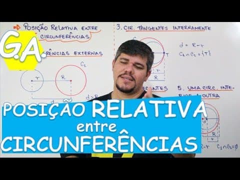 Thumbnail da aula: G. A. POSIÇÃO RELATIVA ENTRE CIRCUNFERÊNCIAS