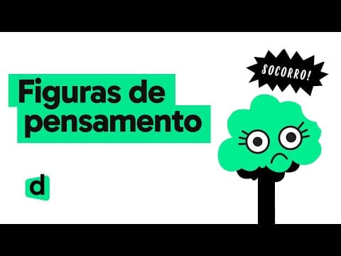 Thumbnail da aula: FIGURAS DE PENSAMENTO | PORTUGUÊS | Mapa Mental | Quer Que Desenhe
