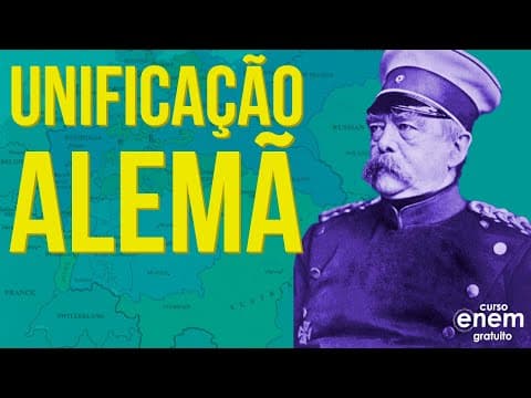 Thumbnail da aula: UNIFICAÇÃO ALEMÃ | Resumo de História para o Enem