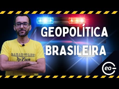 Thumbnail da aula: Como estudar Geopolítica para o Concurso da PRF 2021