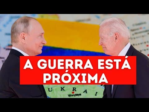 Thumbnail da aula: Possível GUERRA entre Rússia e Ucrânia (Estados Unidos) - JeanGrafia