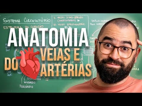 Thumbnail da aula: Anatomia do coração, veias e artérias - Aula 25 - Módulo 7: Fisiologia Humana