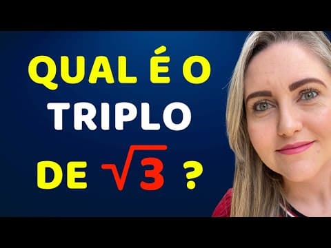 Thumbnail da aula: 😱CONSEGUE DESCOBRIR O TRIPLO DA RAIZ DE 3?? Matemática básica todo dia.📚🚀